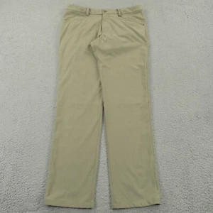 Pantalone Lululemon 36x34 Uomo ABC Khaki Warpstreme 5 Tasche Prima Versione Flex - Foto 1 di 11