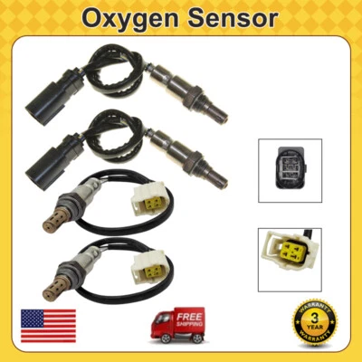 Juego (4) Sensor de oxígeno O2 ascendente y descendente para Dodge Charger 2017 2018 2019 2020 6,2 L V8 Foto 1 de 4