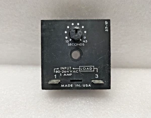 Temporizador de estado sólido ABB X2263 24-0642-3 20 SEG RETARDO DE TIEMPO 15-45 SEG 80-264VAC - Imagen 1 de 8