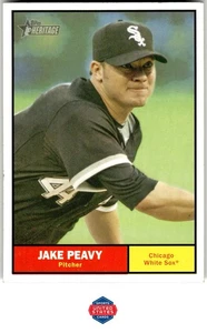 2010 Topps Heritage #56 Jake Peavy - Picture 1 of 2