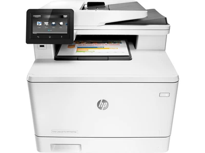 HP Color Laser Jet Pro MFP M477FDN All-In-One Color Laser Printer With TONER - Image 1 of 4