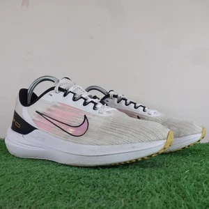 Nike Turnschuhe Größe 8 Damen weiß Winflo Jogging Sportschuhe Laufen Mesh Fitnessstudio - Bild 1 von 13