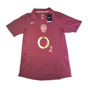 Nike Arsenal Highbury 1913-2006 Henry #14 Trikot O2 Sponsor Neu mit Etikett selten Medium - Bild 1 von 7