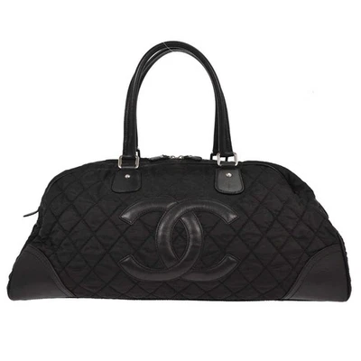 Chanel Black Paris New-York Travel Duffle Bag 134740 - Image 1 of 4