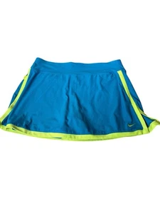 Nike Fit Dry Team blau grün kurzer Rock Größe 8-10 Medium Tennis Golf Athleisure - Bild 1 von 7