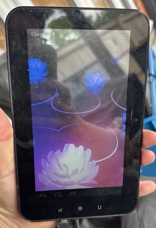 CNM Touchpad 7  Tablet Computer  Black Working read description - Image 1 of 4