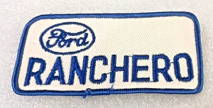 Rare Vintage Ford Ranchero Muscle Utility Car Cloth Patch New NOS 1970s - Picture 1 of 3