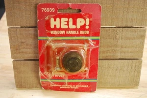 FORD VEHICLES BLACK Window Crank KNOB ONLY HELP 76939 - Picture 1 of 2