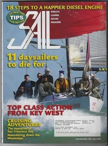 Revista Sail Abril 2005 Daysailers Qatar Key West Mississippi River San Fran - Imagen 1 de 1