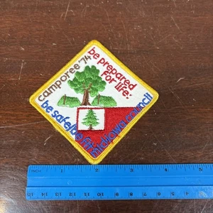 Parche Camporee 1974 Mid-Iowa Council Be Prepared For Life - Imagen 1 de 2