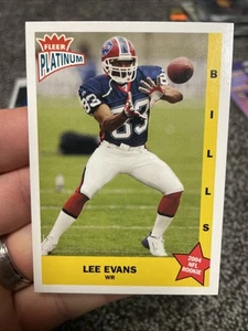 2004 Fleer Platinum #144 Lee Evans RC #198/299 Buffalo Bills🔥🏈 - Picture 1 of 2