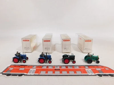 4X Wiking H0 1:87 Modello Hanomag 885 R 16 Trattore 872 Mint+Box #DW723-0,5 - Immagine 1 di 4