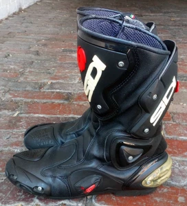Sidi Vertigo Motorcycle Boots Size UK 11 EUR 46 Motorbike Biker Racing - Picture 1 of 6