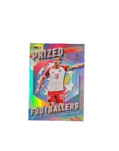 Topps Finest 2023-2024 Thomas Muller Prized Footballers Bayern Munich - Picture 1 of 2