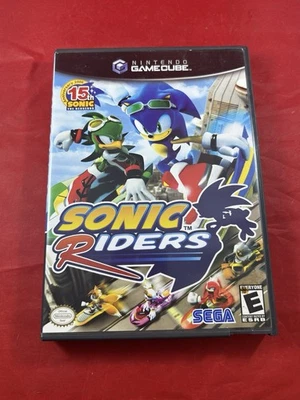 Sonic Riders Nintendo GameCube Sega Tested Working Complete - Image 1 of 3