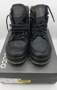 Ecco Track 25 Mid GTX Gore-Tex Herren Ride Wanderschuhe schwarz Herren UK 11,5 NEU - Bild 1 von 14