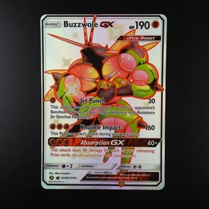Buzzwole GX SV68/SV94 Pokemon Hidden Fates Holo Full Art Karte - Bild 1 von 8