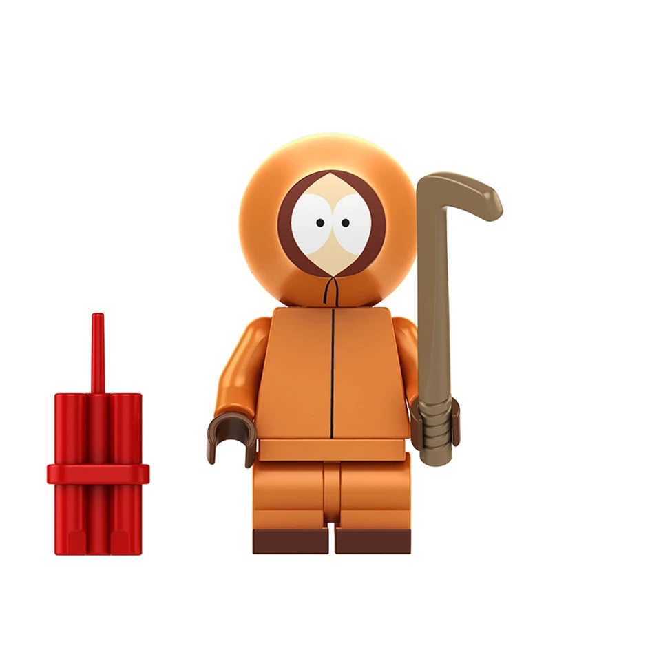 Minifigura personalizada de Kenny McCormick South Park Foto 1 de 1