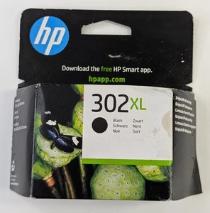 Genuine HP 302XL Black Ink Cartridge - F6U68AE - Picture 1 of 4