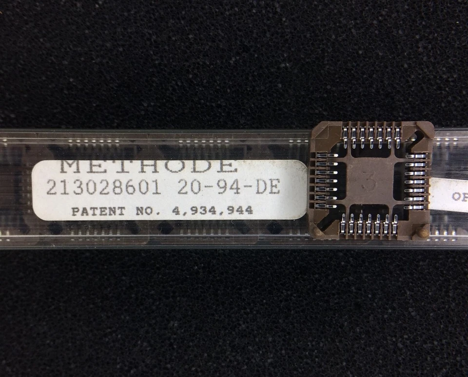 213-028-601 Methode Conn PLCC Socket SKT 28 POS 1.27mm Solder ST SMD 6 PIECES - Image 1 of 1