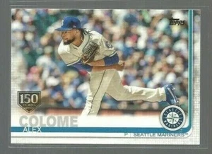 2019 Topps 150th Anniversary #220 Alex Colome (ref 86614) - Picture 1 of 1