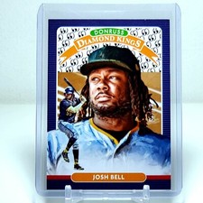 Josh Bell 2020 Panini Donruss DK "LOOK AT THIS" Emoji 02/25 Pittsburgh Pirates 