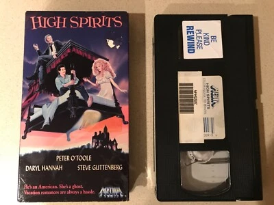 High Spirits (VHS, 1989) Peter O'Toole, Daryl Hannah, Steve Guttenberg Foto 1 de 3
