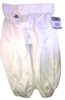 Russell Athletic F25PFWF XL Youth Boys White Slot Football Practice Pant No Pads - Image 1 of 4