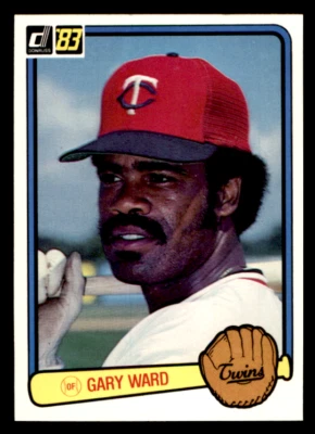 1983 Donruss Gary Ward    #429 Minnesota Twins - Image 1 of 2