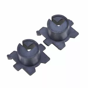 2Pcs Black Car H7 Xenon HID Bulb Lamp Light Holders Adapters For Mazda 3 5 6 - Picture 1 of 10