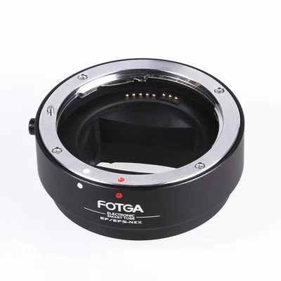 FOTGA Auto Focus AF Adapter For Canon EOS EF EF-S Lens to Sony A7III A7RIII NEX - Image 1 of 4
