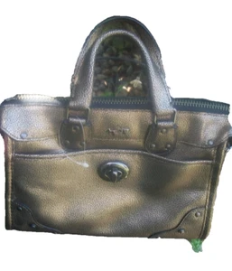 NWOT MINI BRONZE COACH RHYDER 24 CONVERTIBLE SATCHEL CROSSBODY PURSE - Picture 1 of 14