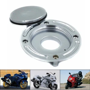 Fuel Tank Gas Cap Cover CNC Aluminum Fit For Suzuki GSX 1300R Hayabusa 1999-2007 - Picture 1 of 14