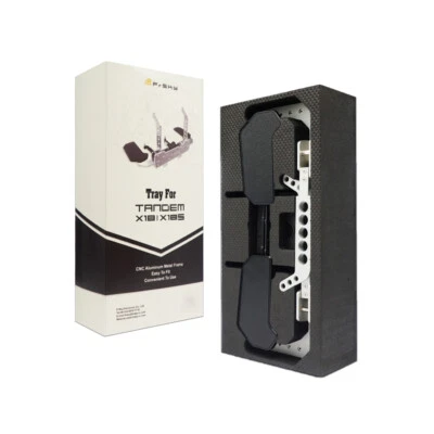 Frsky CNC Aluminium Metal Tray Support Frame for Tandem Transmitter X18 or X20 - Image 1 of 4