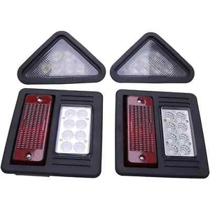 Front & Rear LED Light Kit Fit Bobcat S250 S300 S330 Skid Steer Loader - Picture 1 of 1