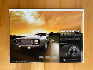 2010 Print Ad Nitto Tires 1969 Chevrolet Camaro RS - Picture 1 of 1