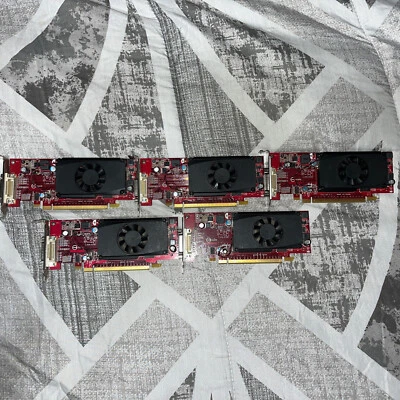 5 Lenovo Nvidia GeForce 310 512MB DDR3 DMS-59 Low Profile Video Card FRU89Y9226 - Image 1 of 2