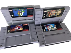 SET, SNES Mario World, Mario Paint, Disney Aladdin, Sim City - Bild 1 von 6