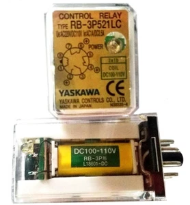 Relé de control intermedio 8 pines 1 pieza RB-3P521LC DC100-110V - Imagen 1 de 1