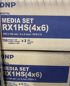 DNP 4 x 6" Media Set For DS-RX1HS & RX1 Printers - Picture 1 of 1
