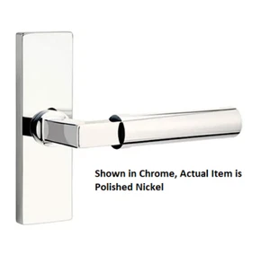 Emtek 5507-HEC-US14-LH Passage Polished Nickel Hercules Door Leverset Left Hand - Picture 1 of 1