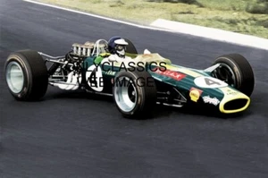 1968 SOUTH AFRICAN GRAND PRIX FORMULA ONE JIM CLARK LOTUS AUTO RACING 8X12 PHOTO - Picture 1 of 1