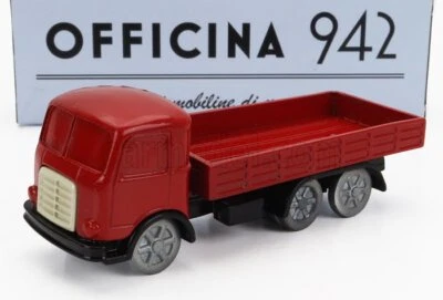 MODELLINO CAMION STATICO OFFICINA 942 OM FIAT TIGRE 1960 ROSSO SCALA 1/76 - Immagine 1 di 4