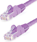 Câble Réseau Cat6 Utp Sans Crochet - 3 M Violet - Cordon Ethernet Rj45 Anti-Accr