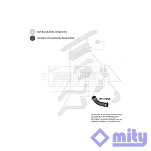 Passt für Ford Transit 2000-2006 Transit Tourneo 2002-2006 Turbo Schlauch Mity #3 - Bild 1 von 8