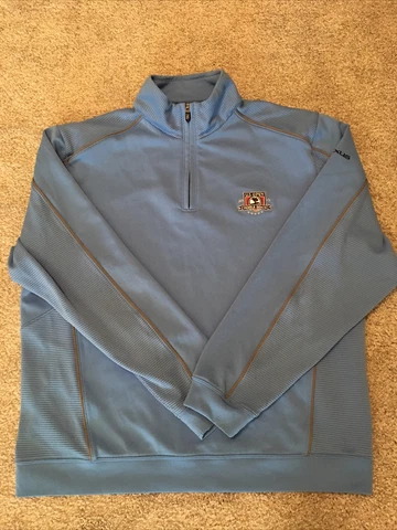 2010 Pebble Beach Us Open Tiger Woods Carolina Blue C & B Lexus Golf Jacket XL Cover
