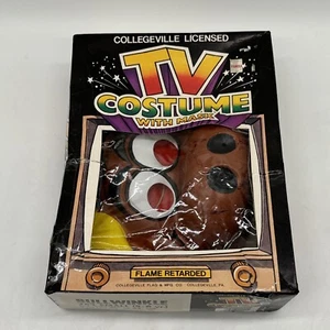 Vintage 1971 Bullwinkle Costume with Mask Child Small Child 5-6 Yr. in Box! - Picture 1 of 24