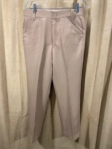 Womens Ranch & Town Western Pants Size 30-25 Beige Polyester - Picture 1 of 5