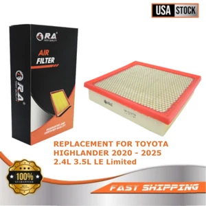 12377 Engine Air Filter for TOYOTA HIGHLANDER 2020 - 2025 2.4L 3.5L LE Limited - Picture 1 of 6