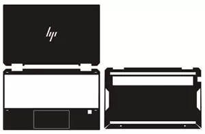 KH Carbon Laptop Naklejka Skin Cover do HP spectre X360 13-aw0122tu aw0000 13,3" - Zdjęcie 1 z 35
